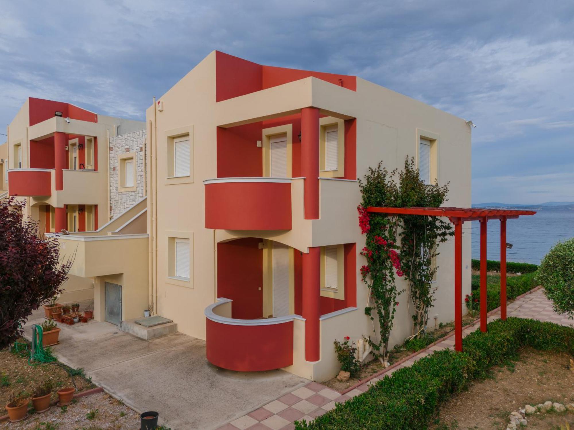 Marine Apartments Venetiko Paralia Agias Foteinis Zewnętrze zdjęcie